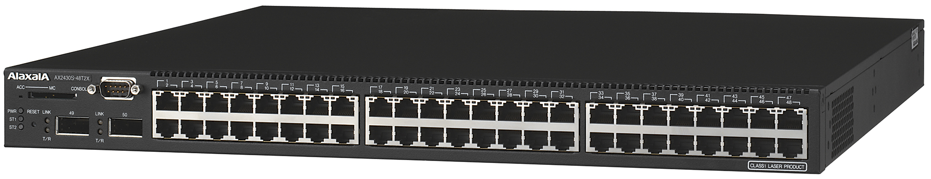 製品写真/AX2430S-48T2X：アラクサラネットワークス株式会社