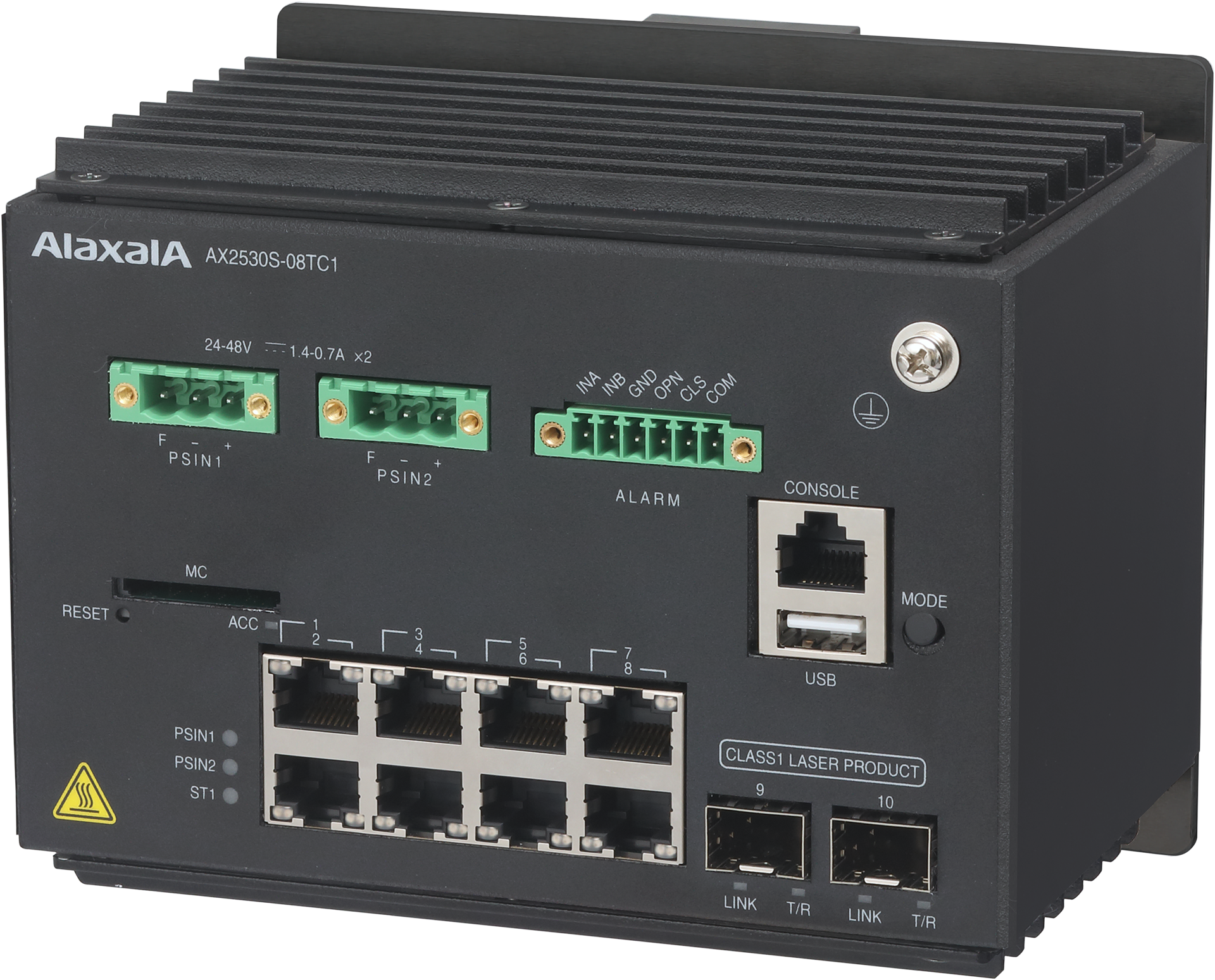 製品写真/AX2530S-08TC1：アラクサラネットワークス株式会社