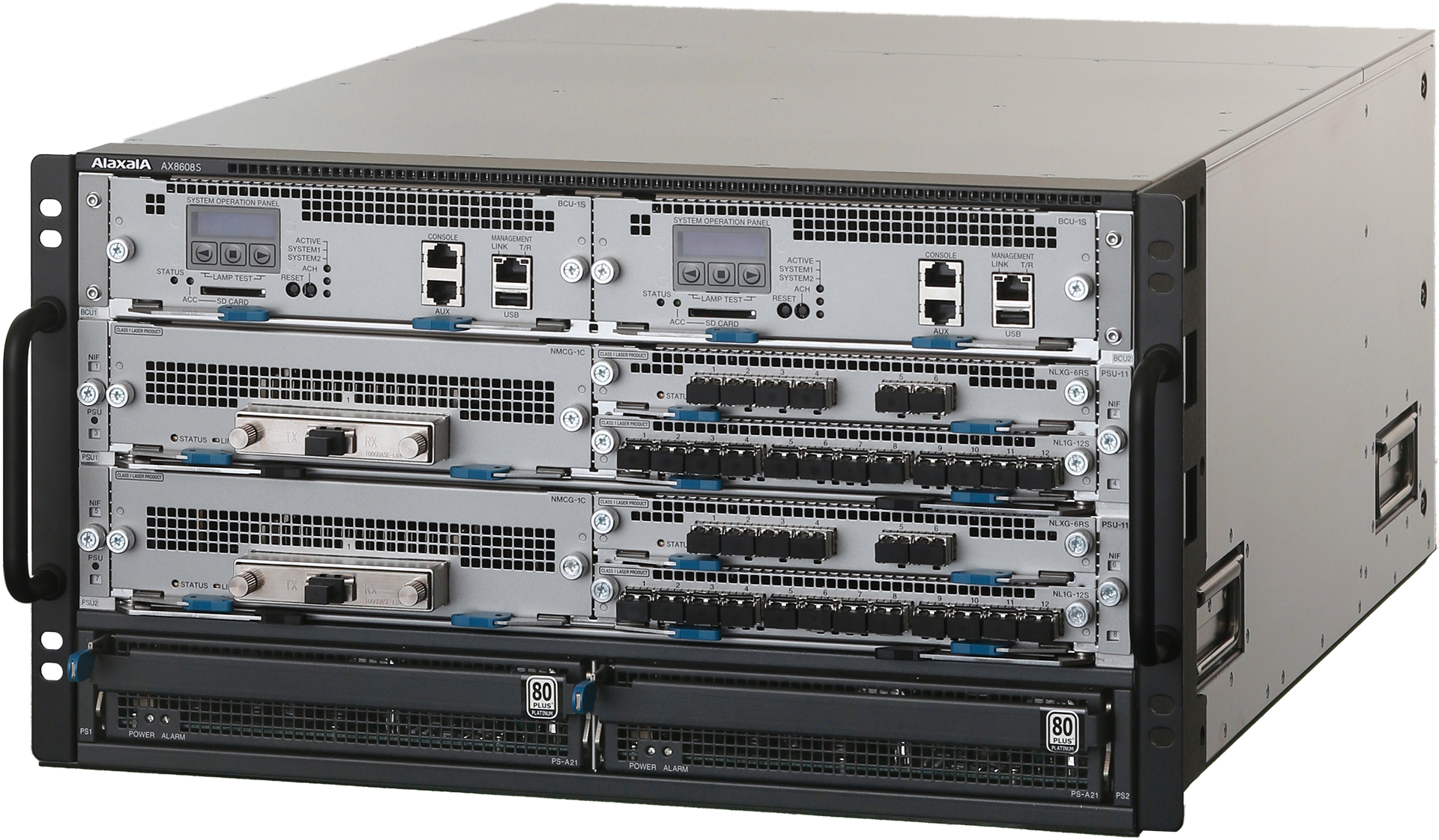製品写真/AX8608S：アラクサラネットワークス株式会社