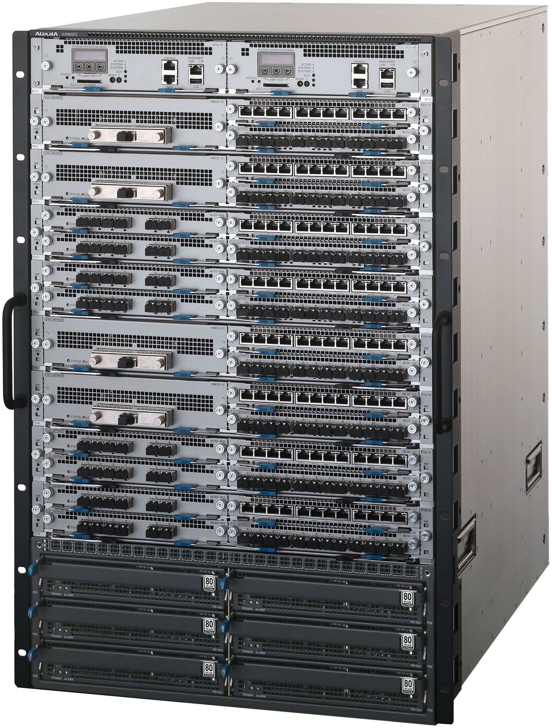 製品写真/AX8632S：アラクサラネットワークス株式会社